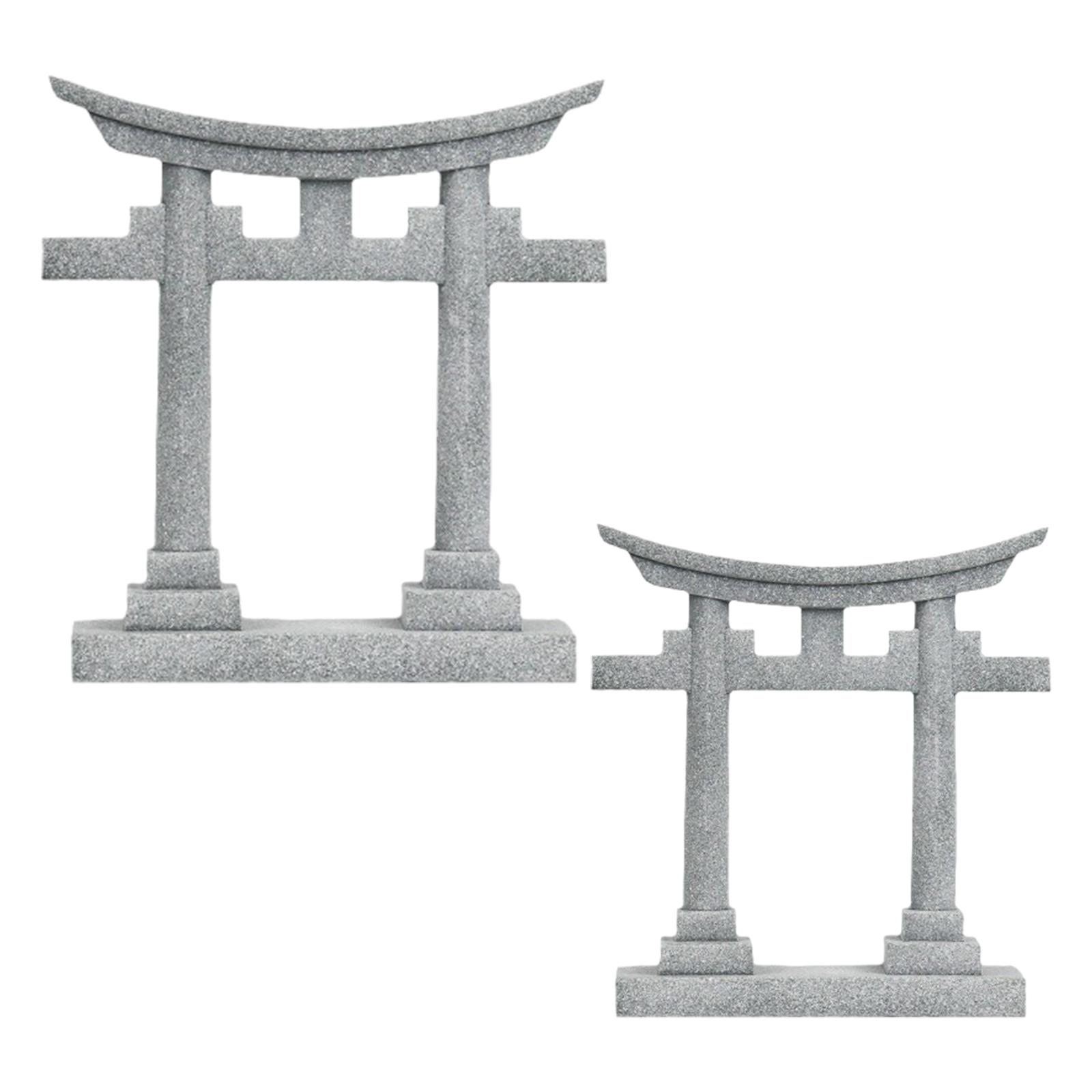 Aquarium Fish Japanese - Fish Tank Decoration Miniature Japanese Torii