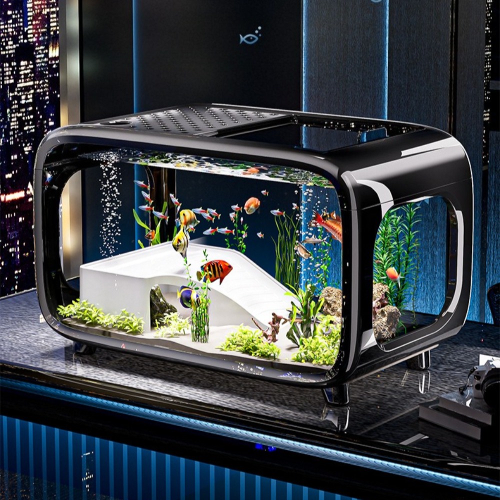 Aquarium Fish Goldfish - Transparent Luxury Fish Tank Durable Living