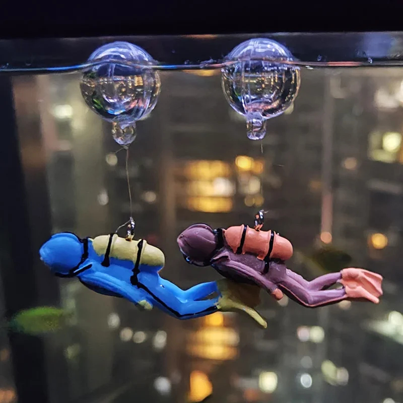 Aquarium Fish Cartoon - 1/2pcs Aquarium Decoration Accessories Mini Samll