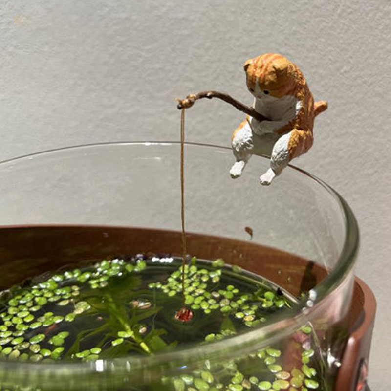 1Pc Creative Fishing Cat Fish  - Aquarium Mini Fish recension och pris