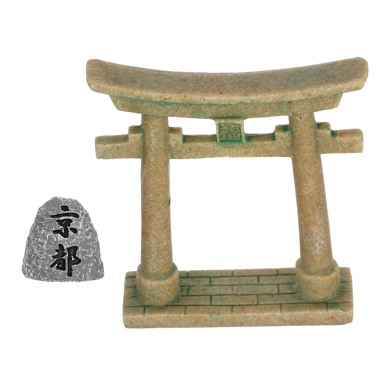 Miniature Japanese Torii Gate  - Aquarium Fish Japanese recension och pris