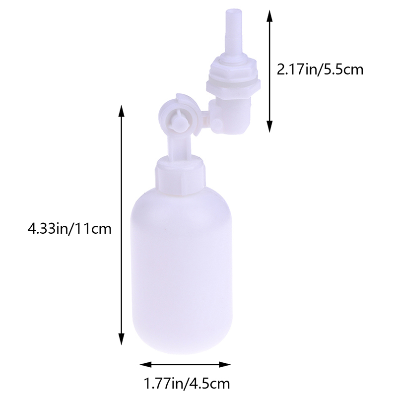 NEW 1PC Floating Ball Valve Aq - Aquarium Fish Escape recension och pris