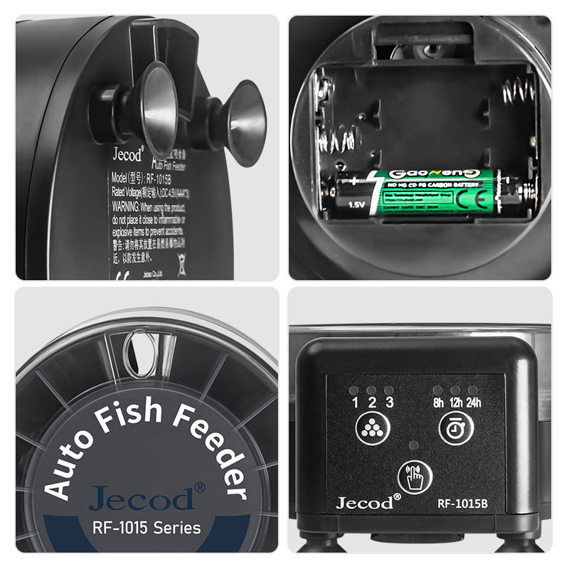 Jebao New Automatic Feeding Fi - Aquarium Fish Feeder recension och pris