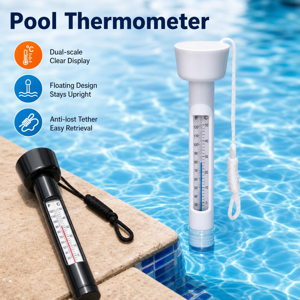 Floating Pool Thermometer With - Aquarium Fish Escape recension och pris