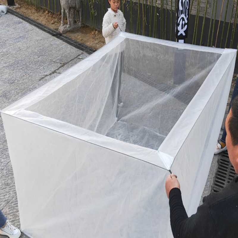 White Anti Escape net Cage eel - Aquarium Fish Escape recension och pris