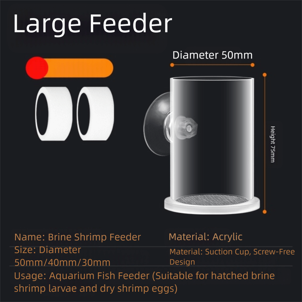 Acrylic Brine Shrimp Feeder Fi - Aquarium Fish Escape recension och pris