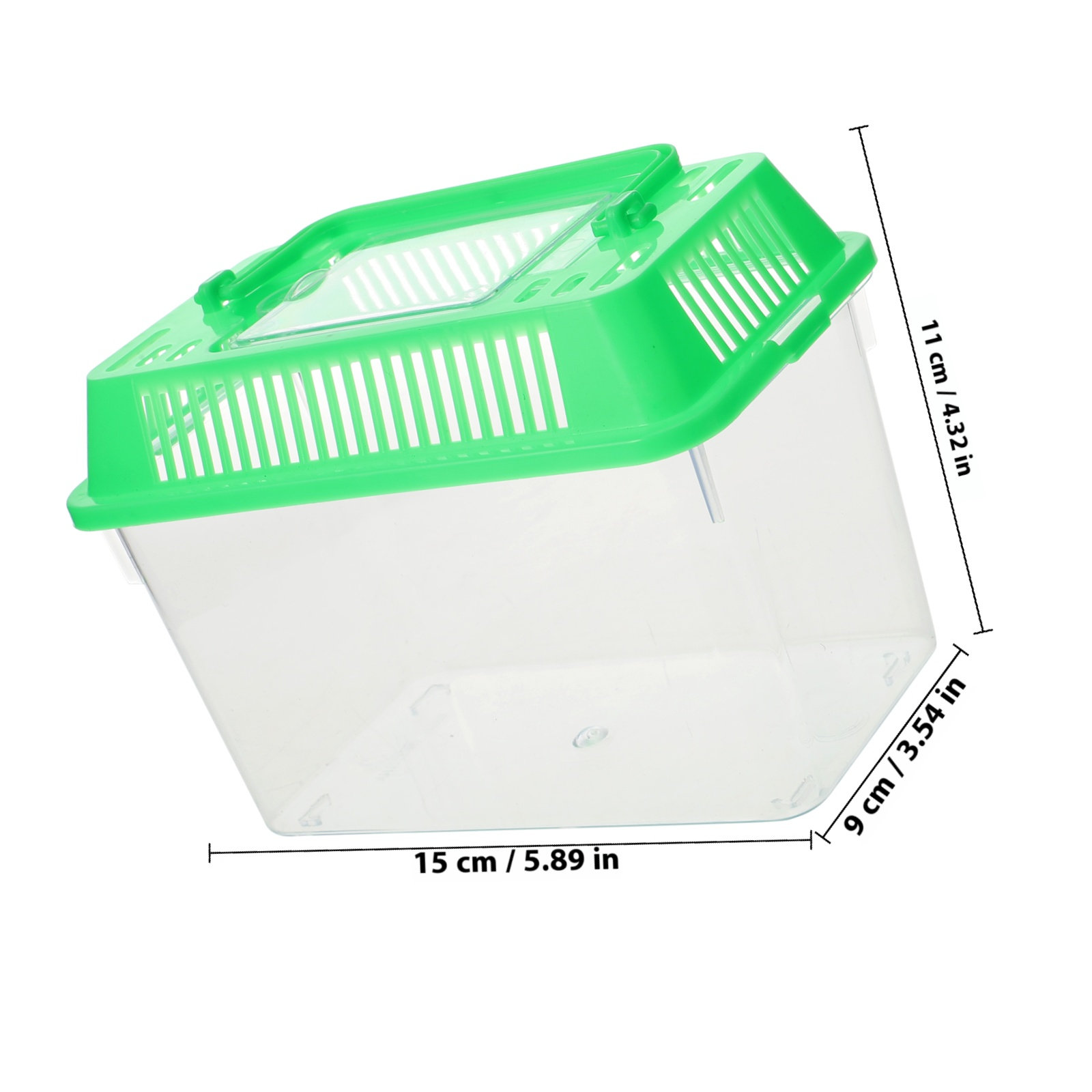 Plastic Handheld Mini Fish Tan - Aquarium Fish Goldfish recension och pris