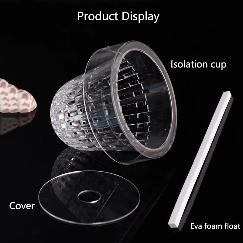 Acrylic Floating Fish Breeding - Aquarium Fish Feeder recension och pris