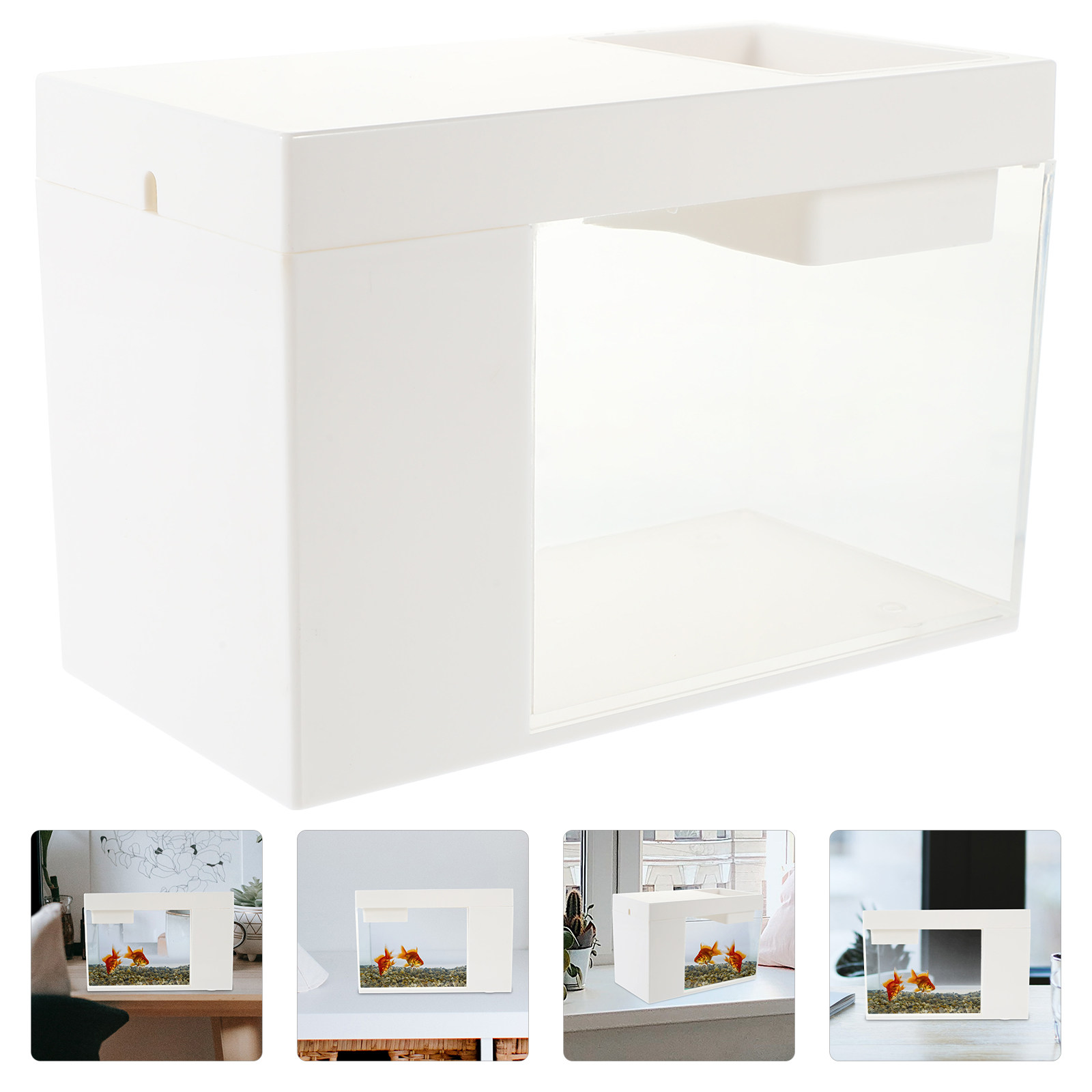 Acrylic Side Filter Fish Tank  - Fish Toy In Aquarium recension och pris
