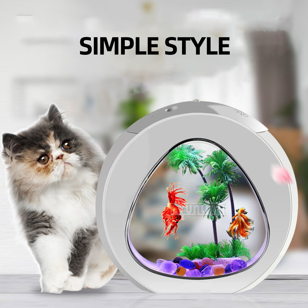 4L/6L/13L Creative Desktop Fis - Aquarium Fish Goldfish recension och pris
