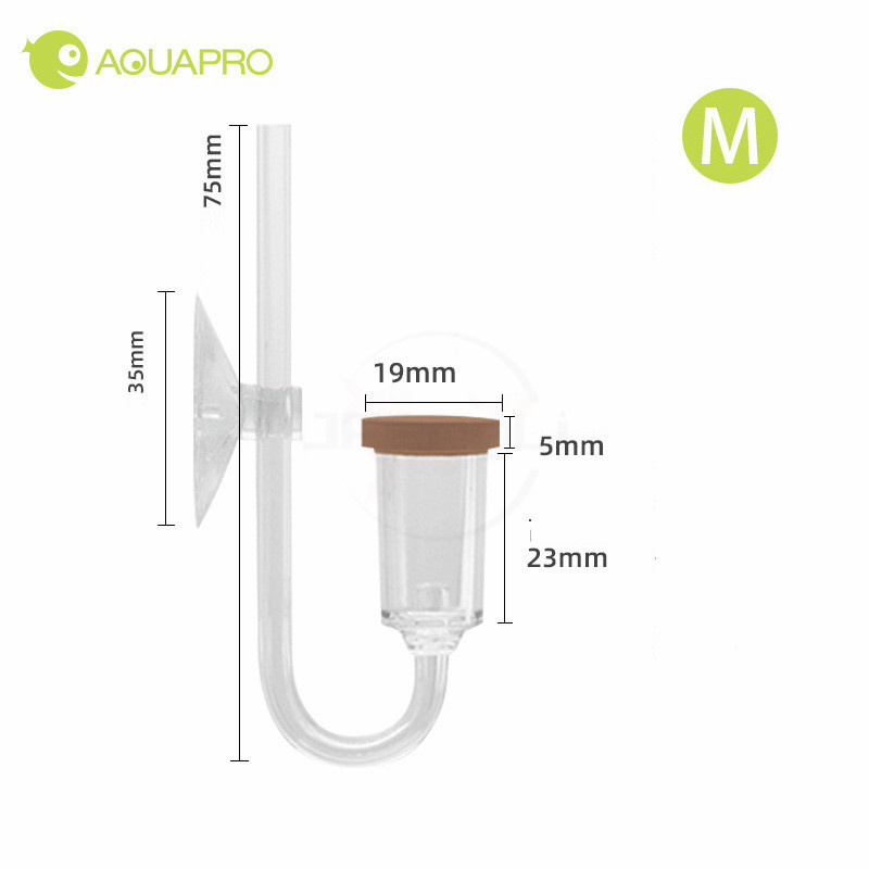 MINI CO2 Diffuser With Bubble  - Aquarium Mini Fish recension och pris
