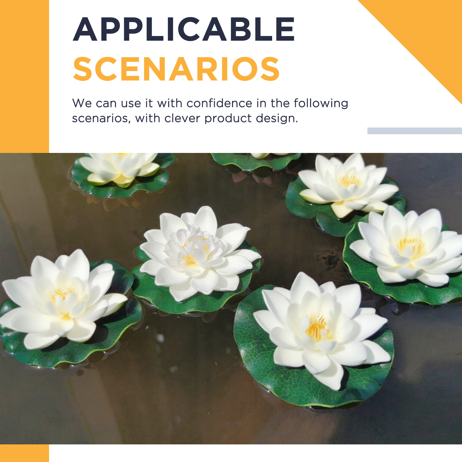 5pcs/set 10cm Artificial Lotus - Aquarium Fish Escape recension och pris