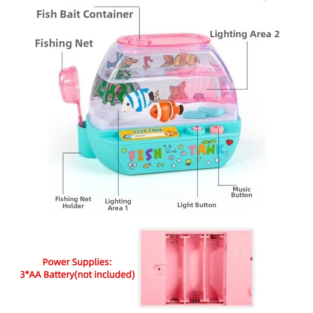 Creative Artificial Aquarium T - Aquarium Fish Cartoon recension och pris