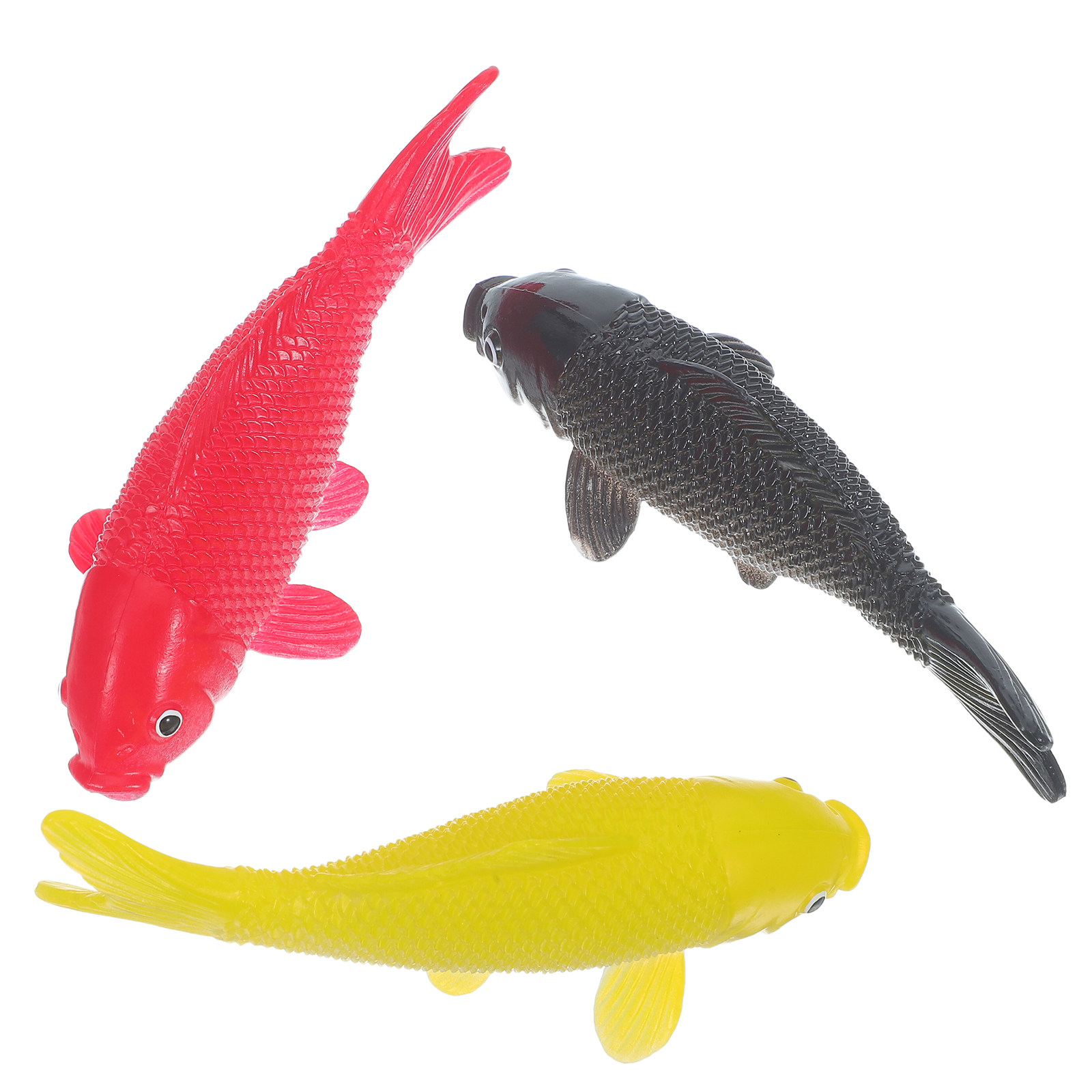 3pcs Fish Crafts Toys Realisti - Aquarium Fish Goldfish recension och pris