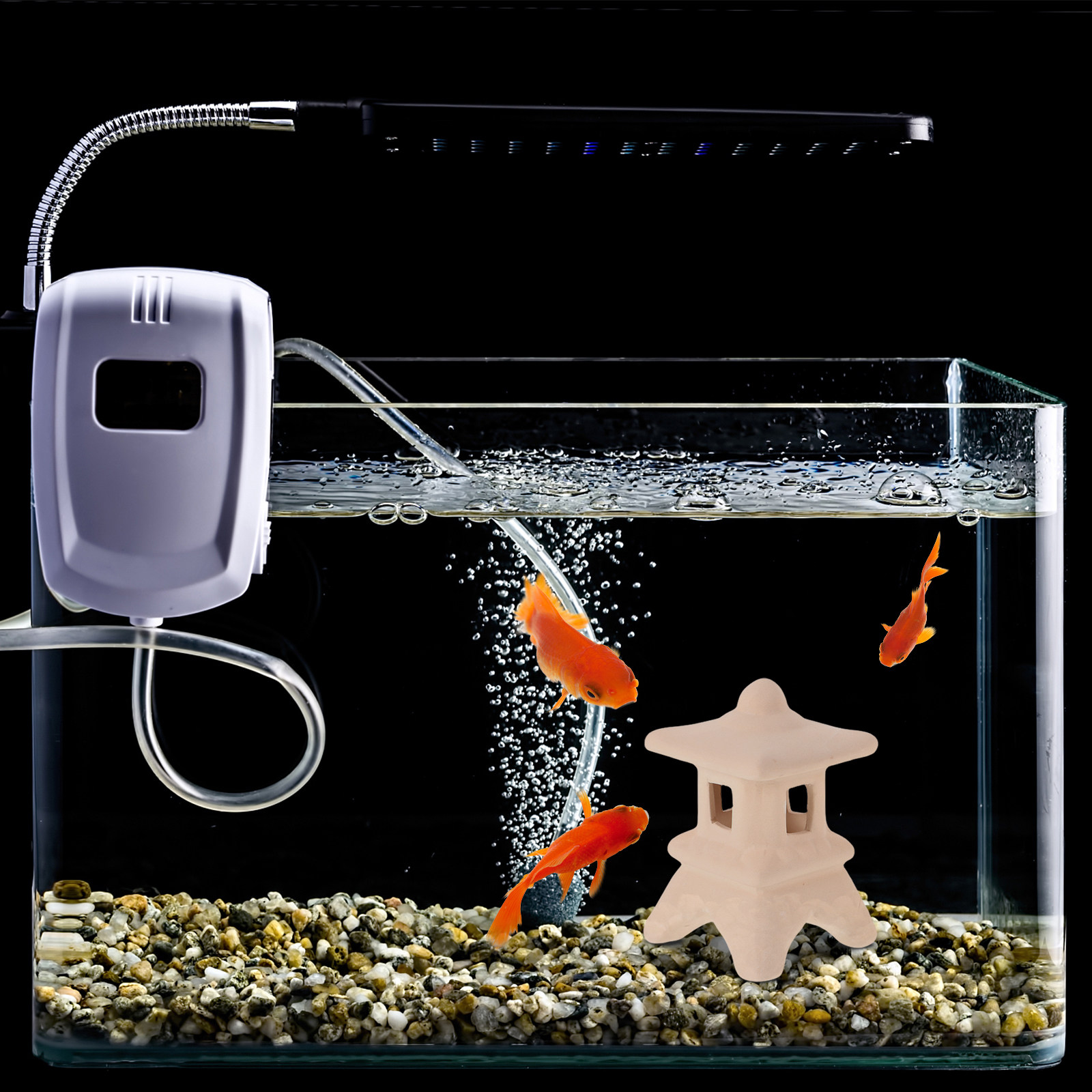 2Pcs Ceramic Fish Tank Decor F - Aquarium Fish Japanese recension och pris