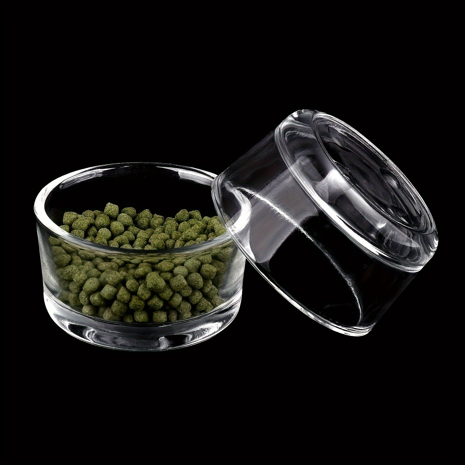 Glass Aquarium Mini Size Shrim - Aquarium Fish Feeder recension och pris