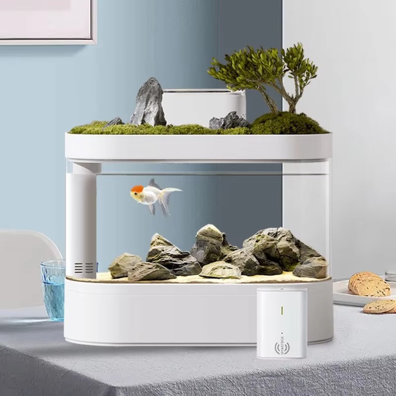 Desktop Smart Aquarium Fish Ta - Aquarium Fish Feeder recension och pris