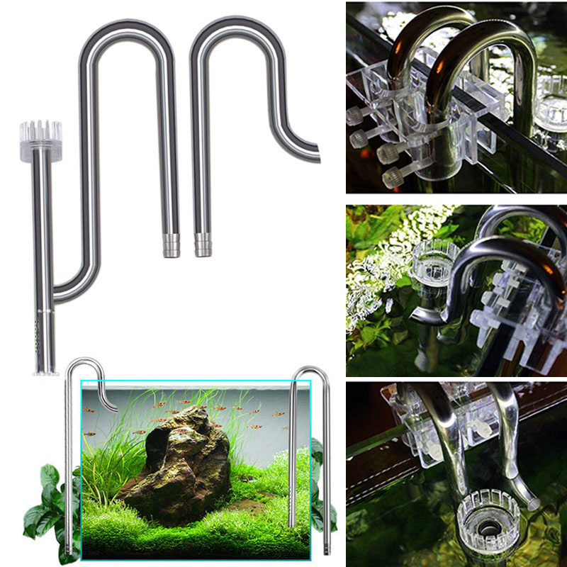 New Fish Tank Lily Pipe Stainl - Aquael Filter Fzn recension och pris