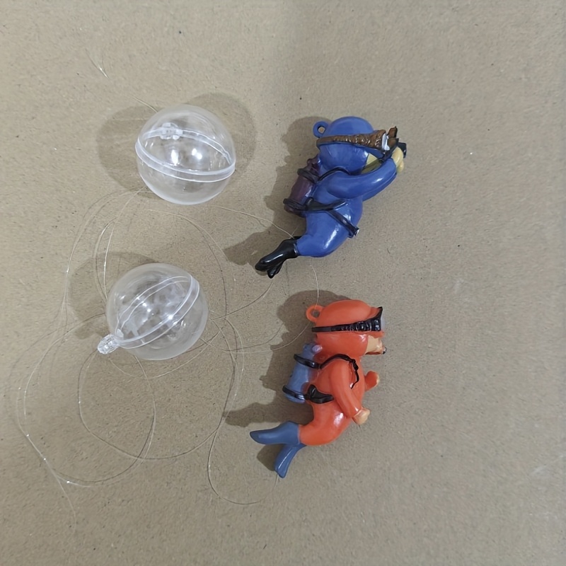 2pcs Vibrant Diver Aquarium De - Aquarium Fish Cartoon recension och pris