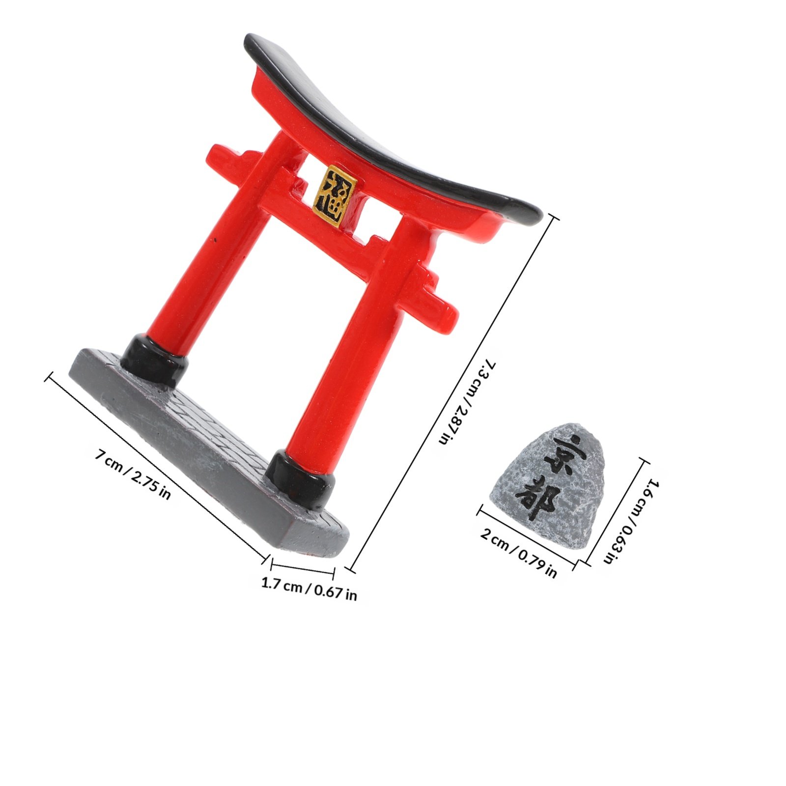 Japanese Miniature Torii Gate  - Aquarium Fish Japanese recension och pris