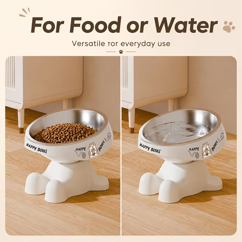 Cute Elevated Pet Bowl, Raised - Royal Canin Food Medium recension och pris