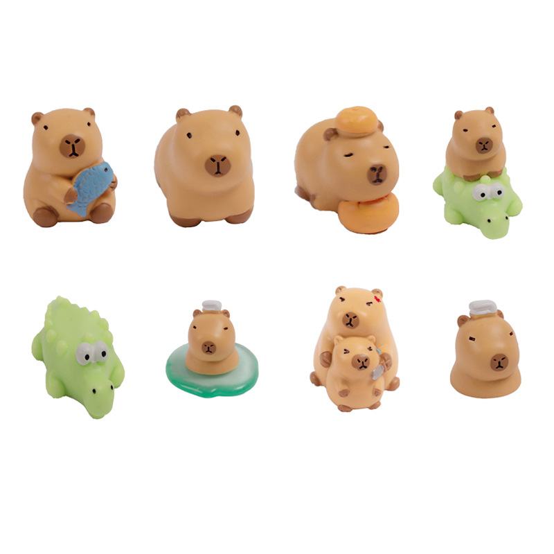 Micro Landscape Mini Figurines - Aquarium Mini Fish recension och pris