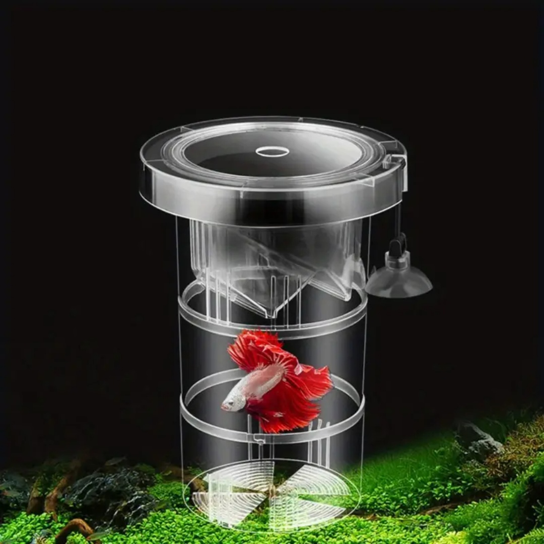 Acrylic Floating Fish Breeding - Aquarium Fish Feeder recension och pris