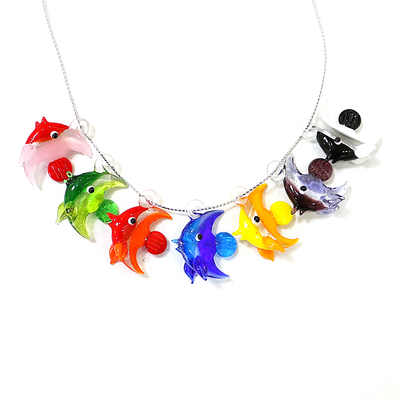 2pcs Mini Fish Glass Pendant C - Aquarium Mini Fish recension och pris