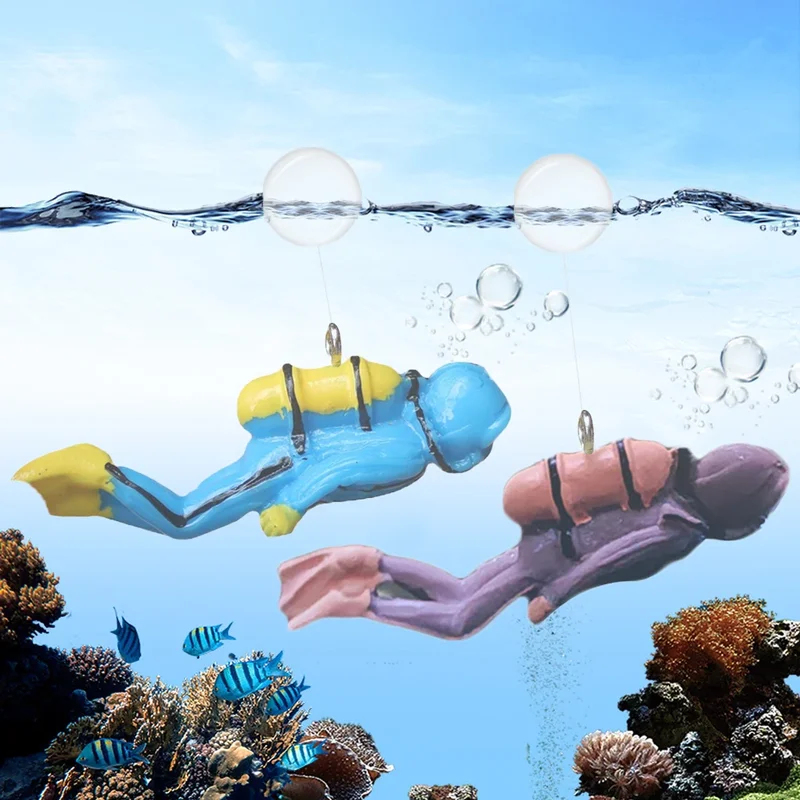 1/2pcs Aquarium Decoration Acc - Aquarium Fish Cartoon recension och pris