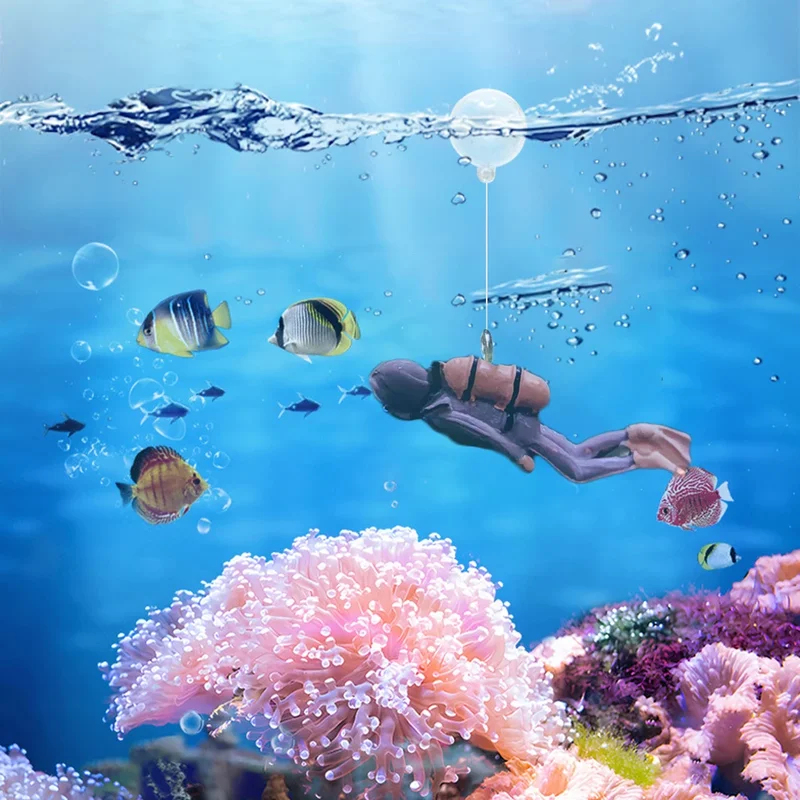 1/2pcs Aquarium Decoration Acc - Aquarium Fish Cartoon recension och pris