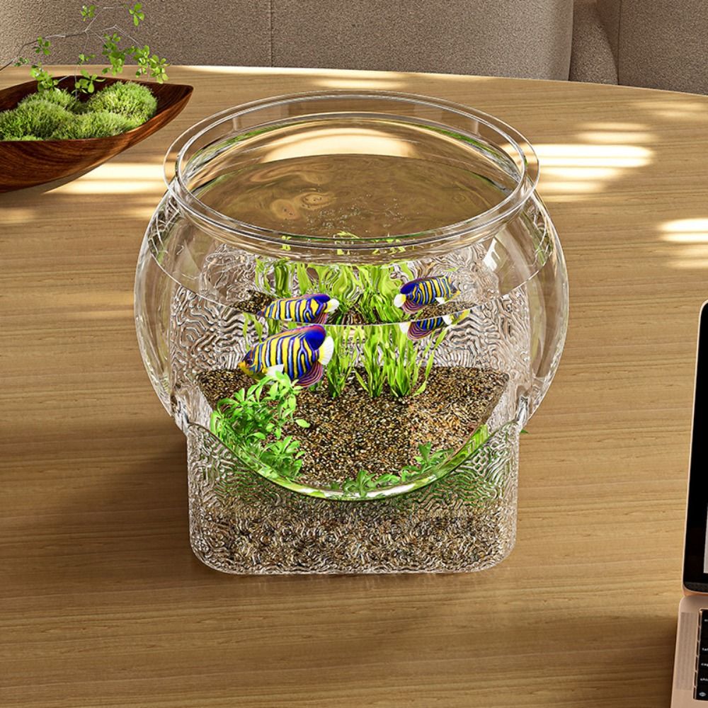 Ultra Clear Round Fish Bowl Re - Aquarium Fish Goldfish recension och pris