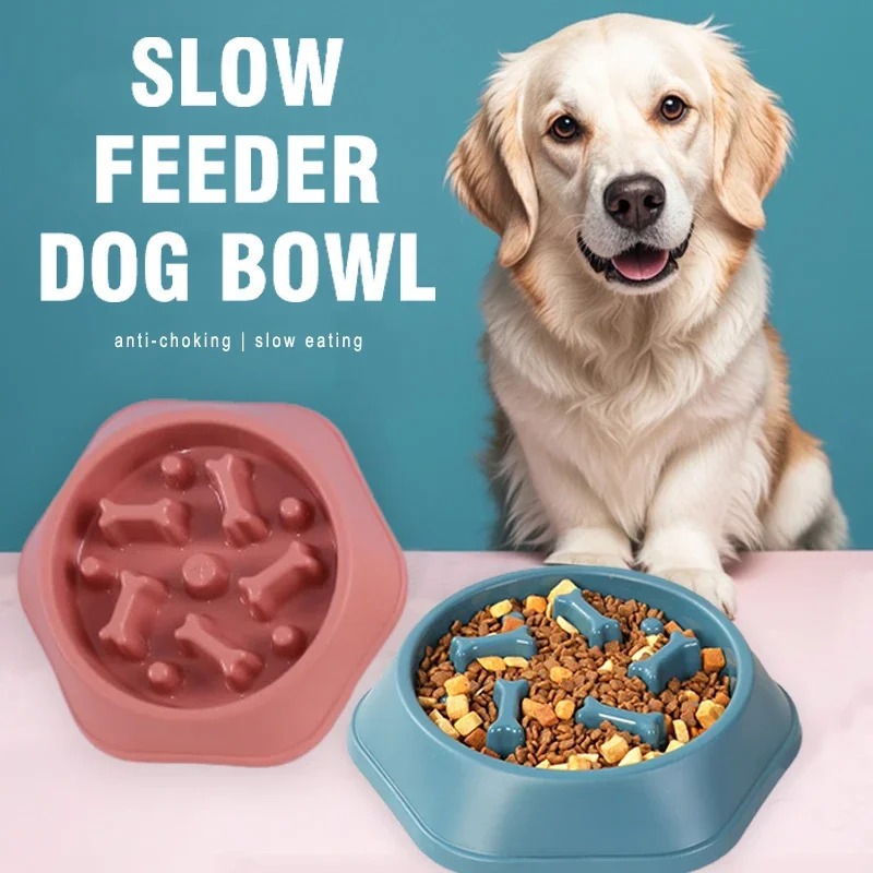 1Pc Slow Feeder Dog Bowl Anti- - Royal Canin Food Medium recension och pris